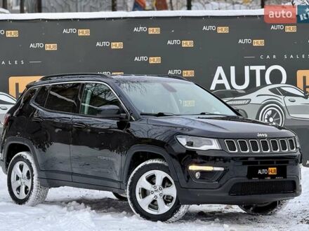 Черный Джип Компас, объемом двигателя 2.36 л и пробегом 130 тыс. км за 15500 $, фото 1 на Automoto.ua