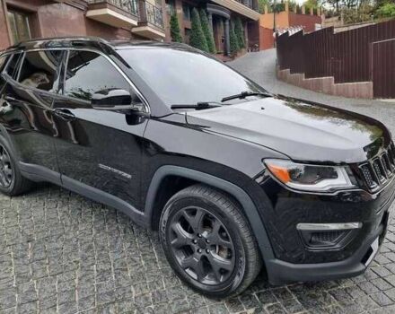Чорний Джип Compass, об'ємом двигуна 2.4 л та пробігом 97 тис. км за 11500 $, фото 1 на Automoto.ua