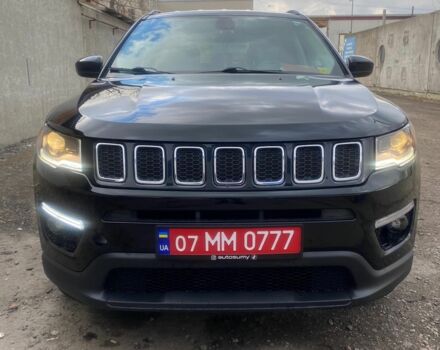 Черный Джип Компас, объемом двигателя 2.4 л и пробегом 65 тыс. км за 15600 $, фото 1 на Automoto.ua
