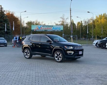 Черный Джип Компас, объемом двигателя 2.4 л и пробегом 155 тыс. км за 14800 $, фото 1 на Automoto.ua