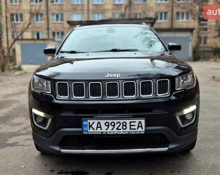 Черный Джип Компас, объемом двигателя 2.36 л и пробегом 117 тыс. км за 15800 $, фото 1 на Automoto.ua