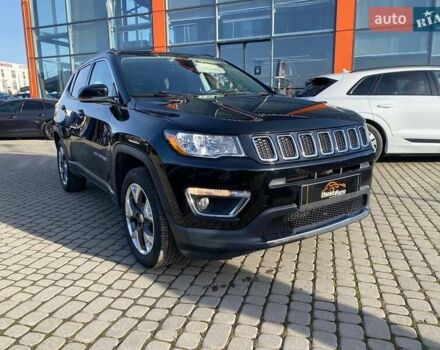 Черный Джип Компас, объемом двигателя 2.4 л и пробегом 128 тыс. км за 15600 $, фото 1 на Automoto.ua