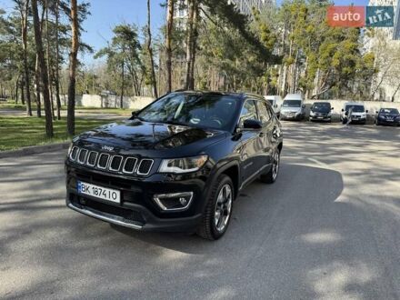 Джип Компас 2018 в Киеве на Automoto.ua Черный Джип Компас, объемом двигателя 2.36 л и пробегом 95 тыс. км за 15999 $, фото 1 на Automoto.ua