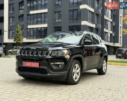 Черный Джип Компас, объемом двигателя 2.4 л и пробегом 100 тыс. км за 13499 $, фото 1 на Automoto.ua