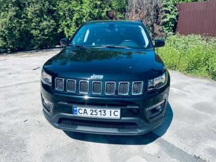 Черный Джип Компас, объемом двигателя 2.4 л и пробегом 115 тыс. км за 13900 $, фото 1 на Automoto.ua