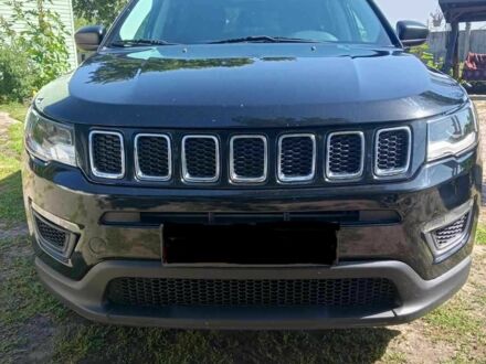 Черный Джип Компас, объемом двигателя 2.4 л и пробегом 116 тыс. км за 15500 $, фото 1 на Automoto.ua