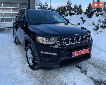 Чорний Джип Compass, об'ємом двигуна 2.4 л та пробігом 65 тис. км за 14900 $, фото 1 на Automoto.ua