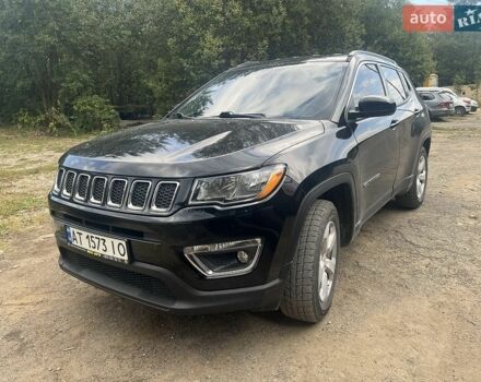 Черный Джип Компас, объемом двигателя 2.4 л и пробегом 151 тыс. км за 14495 $, фото 1 на Automoto.ua