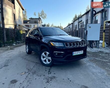 Черный Джип Компас, объемом двигателя 2.36 л и пробегом 80 тыс. км за 15700 $, фото 1 на Automoto.ua