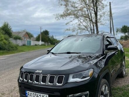 Чорний Джип Compass, об'ємом двигуна 2.4 л та пробігом 59 тис. км за 18300 $, фото 1 на Automoto.ua