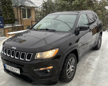 Черный Джип Компас, объемом двигателя 2.4 л и пробегом 58 тыс. км за 16500 $, фото 1 на Automoto.ua