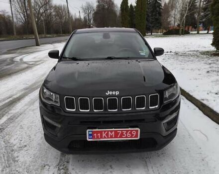 Чорний Джип Compass, об'ємом двигуна 2.4 л та пробігом 182 тис. км за 13750 $, фото 1 на Automoto.ua