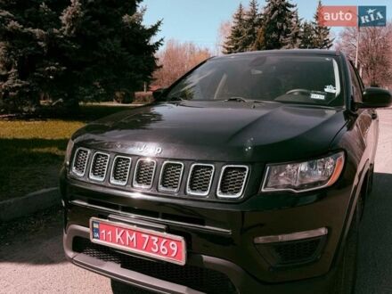Чорний Джип Compass, об'ємом двигуна 2.4 л та пробігом 186 тис. км за 12800 $, фото 1 на Automoto.ua