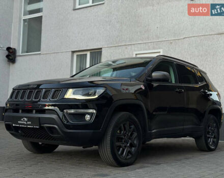 Черный Джип Компас, объемом двигателя 2 л и пробегом 232 тыс. км за 18900 $, фото 1 на Automoto.ua