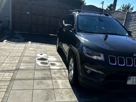 Черный Джип Компас, объемом двигателя 2.4 л и пробегом 67 тыс. км за 15800 $, фото 1 на Automoto.ua