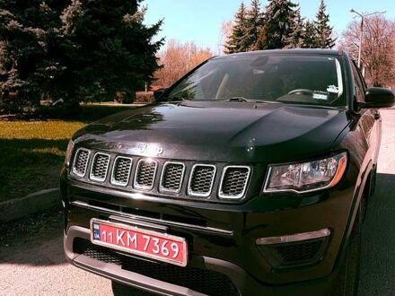 Чорний Джип Compass, об'ємом двигуна 2.4 л та пробігом 186 тис. км за 12800 $, фото 1 на Automoto.ua
