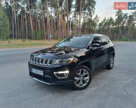 Черный Джип Компас, объемом двигателя 2.36 л и пробегом 41 тыс. км за 17900 $, фото 1 на Automoto.ua
