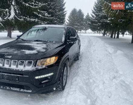 Черный Джип Компас, объемом двигателя 2.36 л и пробегом 175 тыс. км за 14900 $, фото 1 на Automoto.ua
