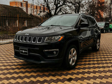 Черный Джип Компас, объемом двигателя 2.4 л и пробегом 122 тыс. км за 16000 $, фото 1 на Automoto.ua