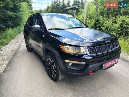 Чорний Джип Compass, об'ємом двигуна 2.4 л та пробігом 154 тис. км за 18500 $, фото 1 на Automoto.ua