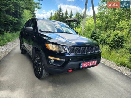 Черный Джип Компас, объемом двигателя 2.4 л и пробегом 154 тыс. км за 18100 $, фото 1 на Automoto.ua