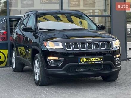 Чорний Джип Compass, об'ємом двигуна 2.36 л та пробігом 70 тис. км за 16800 $, фото 1 на Automoto.ua