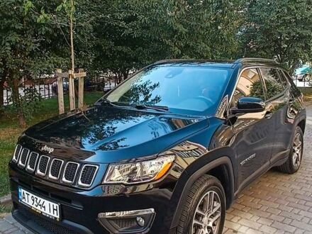 Черный Джип Компас, объемом двигателя 2.4 л и пробегом 78 тыс. км за 14900 $, фото 1 на Automoto.ua