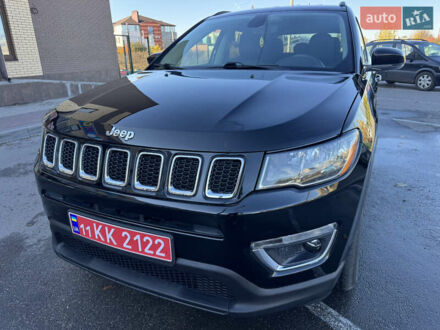 Джип Compass 2020 у Белой Церкве на Automoto.ua Чорний Джип Compass, об'ємом двигуна 2.4 л та пробігом 64 тис. км за 14800 $, фото 1 на Automoto.ua