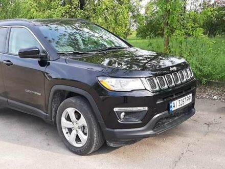 Джип Compass 2020 у Белой Церкве на Automoto.ua Чорний Джип Compass, об'ємом двигуна 2.36 л та пробігом 51 тис. км за 17600 $, фото 1 на Automoto.ua