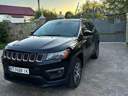 Черный Джип Компас, объемом двигателя 2.36 л и пробегом 85 тыс. км за 15200 $, фото 1 на Automoto.ua