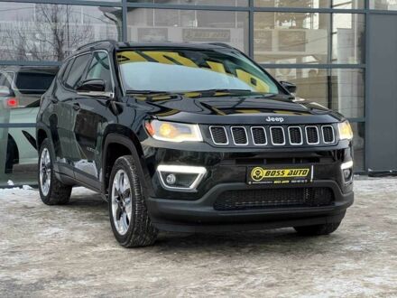 Черный Джип Компас, объемом двигателя 2.4 л и пробегом 88 тыс. км за 16500 $, фото 1 на Automoto.ua