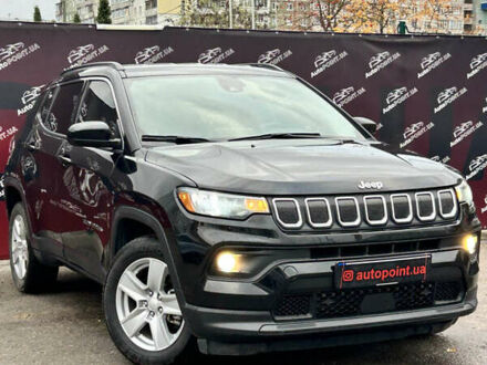 Черный Джип Компас, объемом двигателя 2.36 л и пробегом 39 тыс. км за 18700 $, фото 1 на Automoto.ua