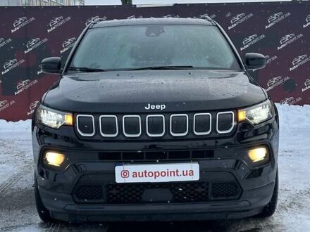 Черный Джип Компас, объемом двигателя 2.36 л и пробегом 39 тыс. км за 17700 $, фото 1 на Automoto.ua