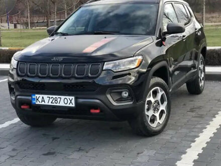 Черный Джип Компас, объемом двигателя 2.36 л и пробегом 26 тыс. км за 21000 $, фото 1 на Automoto.ua