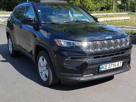 Джип Compass 2022 у Дніпро (Дніпропетровську) на Automoto.ua Чорний Джип Compass, об'ємом двигуна 2.36 л та пробігом 6 тис. км за 19500 $, фото 1 на Automoto.ua