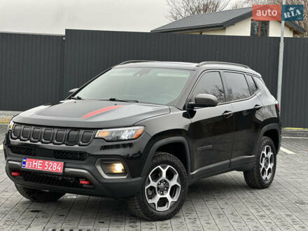 Черный Джип Компас, объемом двигателя 2.36 л и пробегом 99 тыс. км за 20900 $, фото 1 на Automoto.ua