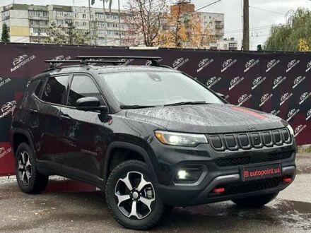 Черный Джип Компас, объемом двигателя 2.4 л и пробегом 25 тыс. км за 23700 $, фото 1 на Automoto.ua