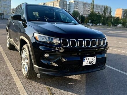 Чорний Джип Compass, об'ємом двигуна 2 л та пробігом 103 тис. км за 20500 $, фото 1 на Automoto.ua