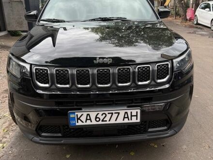 Черный Джип Компас, объемом двигателя 2 л и пробегом 67 тыс. км за 21000 $, фото 1 на Automoto.ua