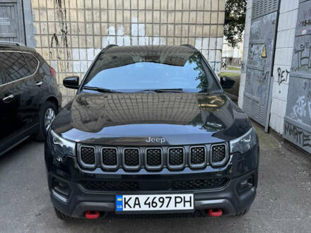 Джип Компас 2023 в Киеве на Automoto.ua Черный Джип Компас, объемом двигателя 2 л и пробегом 6 тыс. км за 21800 $, фото 1 на Automoto.ua