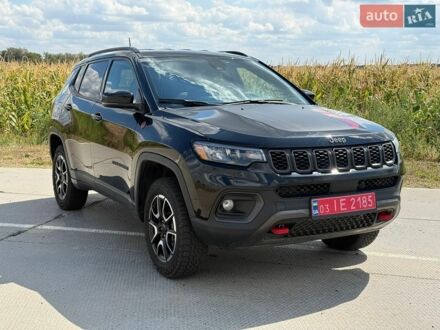 Чорний Джип Compass, об'ємом двигуна 2 л та пробігом 38 тис. км за 22700 $, фото 1 на Automoto.ua