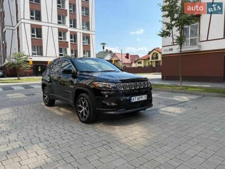 Чорний Джип Compass, об'ємом двигуна 2 л та пробігом 9 тис. км за 19500 $, фото 1 на Automoto.ua