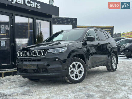 Чорний Джип Compass, об'ємом двигуна 2 л та пробігом 36 тис. км за 23300 $, фото 1 на Automoto.ua