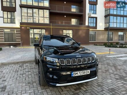 Черный Джип Компас, объемом двигателя 2 л и пробегом 17 тыс. км за 24500 $, фото 1 на Automoto.ua