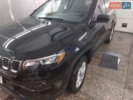 Черный Джип Компас, объемом двигателя 2 л и пробегом 23 тыс. км за 22000 $, фото 1 на Automoto.ua