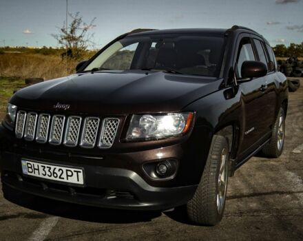 Коричневый Джип Компас, объемом двигателя 2.4 л и пробегом 163 тыс. км за 10300 $, фото 1 на Automoto.ua