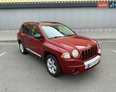 Красный Джип Компас, объемом двигателя 2.4 л и пробегом 260 тыс. км за 6999 $, фото 1 на Automoto.ua