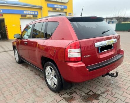 Красный Джип Компас, объемом двигателя 2 л и пробегом 282 тыс. км за 3999 $, фото 5 на Automoto.ua