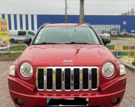 Красный Джип Компас, объемом двигателя 2 л и пробегом 282 тыс. км за 3999 $, фото 1 на Automoto.ua