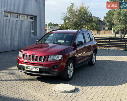 Красный Джип Компас, объемом двигателя 2.4 л и пробегом 125 тыс. км за 10500 $, фото 3 на Automoto.ua